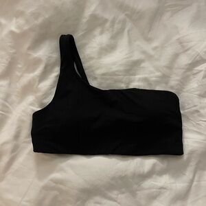 One shoulder lululemon bra
